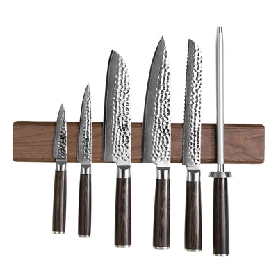 Magnetic Knife Holder, 40cm, Chef's Professional, Best Seller, Home Kitchen Knife, Walnut Wood, Knife Accessories,Best Quality