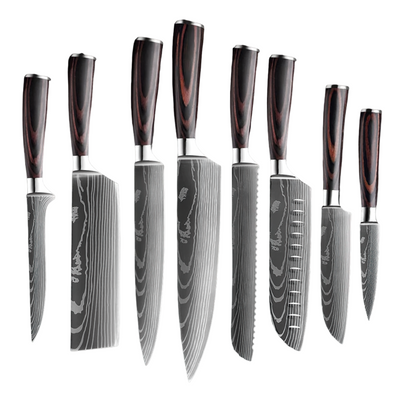 Kitchen Knife Sets Japanese Style, Professional Sets, Best Seller, Home Kitchen Knives, Stainless Steel, Best Quality